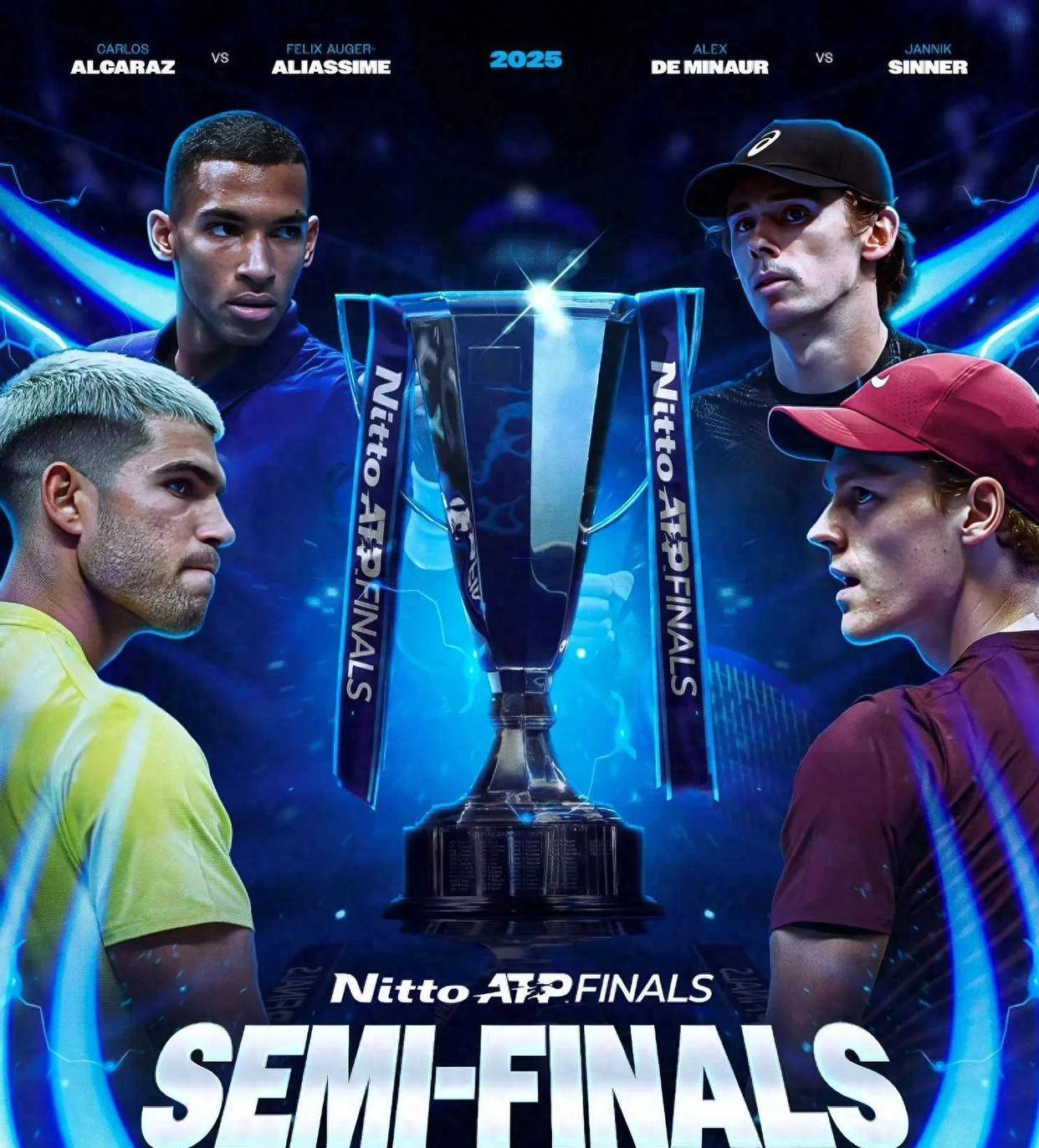 关于ATP总决赛鏖战法网，辛纳统治全场的信息