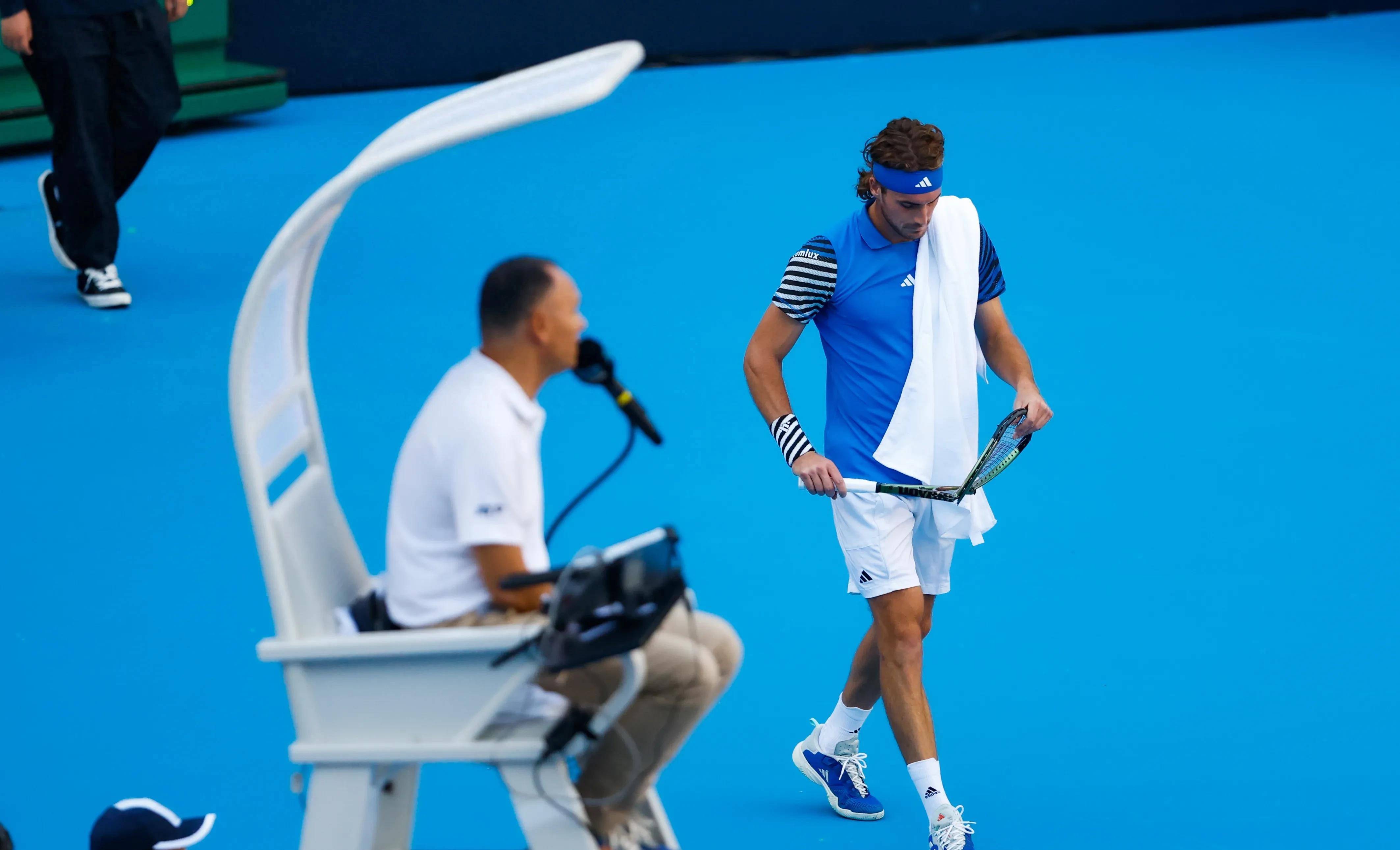 澳网力克联合杯，西西帕斯点燃赛场